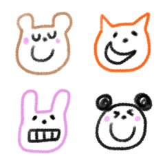 animal Emoji crayon