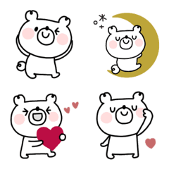 simple bear Emoji #9