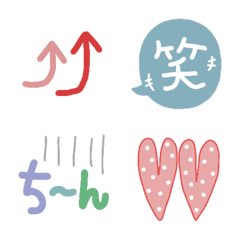 Adult cute emoji to convey 4