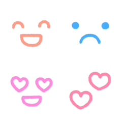 Simple cute and useful emoji
