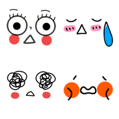 Face Emoji that can express feelings24