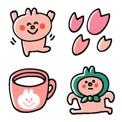 My favorite cute rabbit emojis.