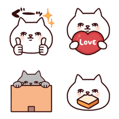 Hollow Eyed Cat Emoji