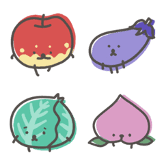 fruits and vegetable animals