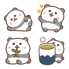 Cute panda emoji 3