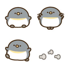 Entertaining penguin emoji