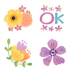 Adult woman  Flower greeting  Emoji