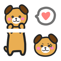 drooping ear dog emoji