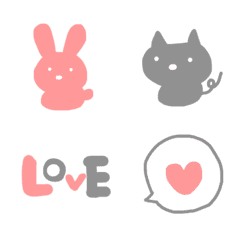 Emoji-heart-pink-gray