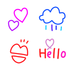 kawaii simple emoji april