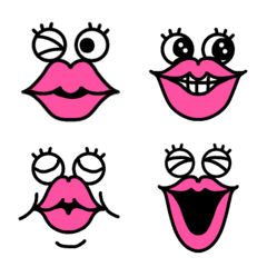 labial ghost emoji