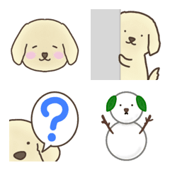 Lovely dog emoji 1