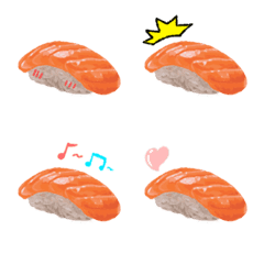 Salmon sushi!