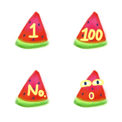 Watermelon numbers.