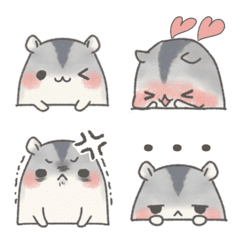 Dairy Emoji of hamster
