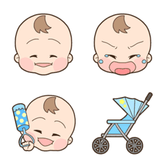 Baby Emoji -Blue-