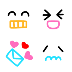 Useful simple and cute emoji