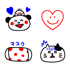 3-color ballpoint pen Emoji