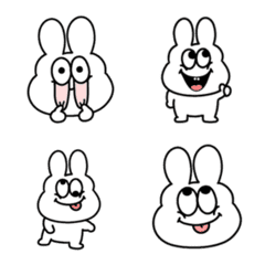 Fat rabbit emoji