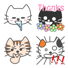 Tama & Kuro & friends' Emoji