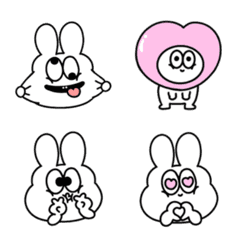 Fat rabbit emoji2