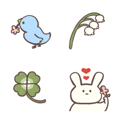 flower & animal (Spring)