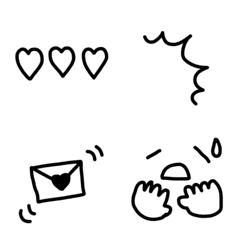 Cawaii simple emoji 2