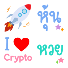 Investor in Stock Crypto, Lottery emoji