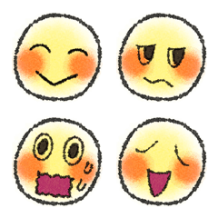 Simple large emoticons