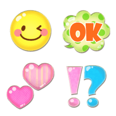 Pukkuri colorful Emoji
