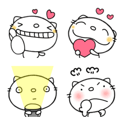 yuko's cat (greeting) Emoji