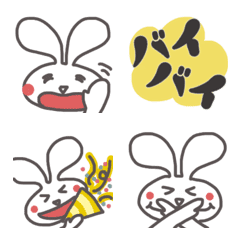 KINAKO mama's Emoji Rabbits