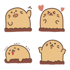 Cute mole emoji 3