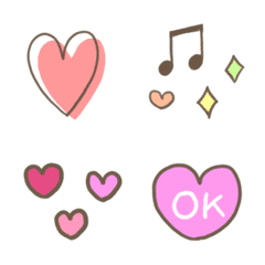 colorful petit emoji