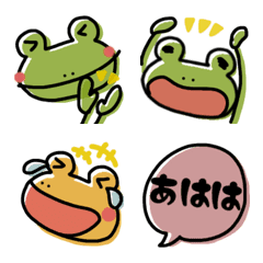 KINAKO mama's Emoji Frog.