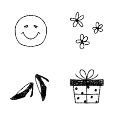 monokuro simple Emoji
