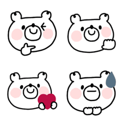 simple bear Emoji #11