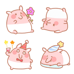 Fluffy tapir emoji