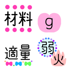 Ryouri Reshipi Emoji