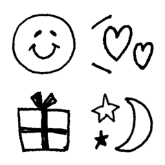 Doodle-style emoji