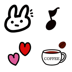 Simple everyday emoji