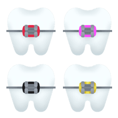 Colorful Orthodontics Emoji