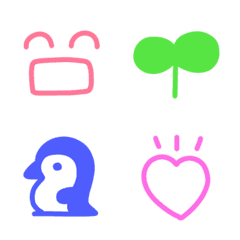 Daily simple cute emoji
