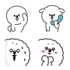 Fluffy Bichon Frize emoji 3