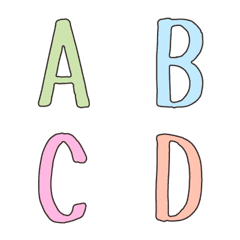 English alphabet LV.1