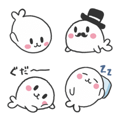 Emoji de foca pegajosa