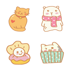 Small cute emojis