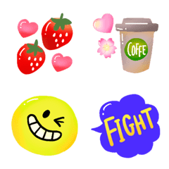 cute and happy emoji