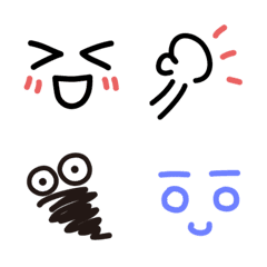 Selected Japanese basic Emoji