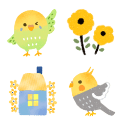 Parakeet everyday  Emoji